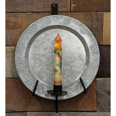 2/Set Galvanized Enamel Snow Plates - The Fox Decor